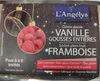 Crème glacée vanille framboise - Product