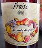 sirop fraise - Product