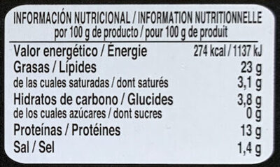 Moules Sauce Vieira - Nutrition facts - fr