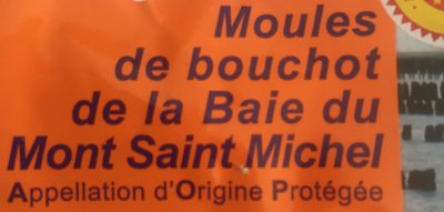 Moules de Bouchot Baie du MSM AOP - Ingrédients
