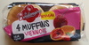 4 Muffins Viennois - Produit