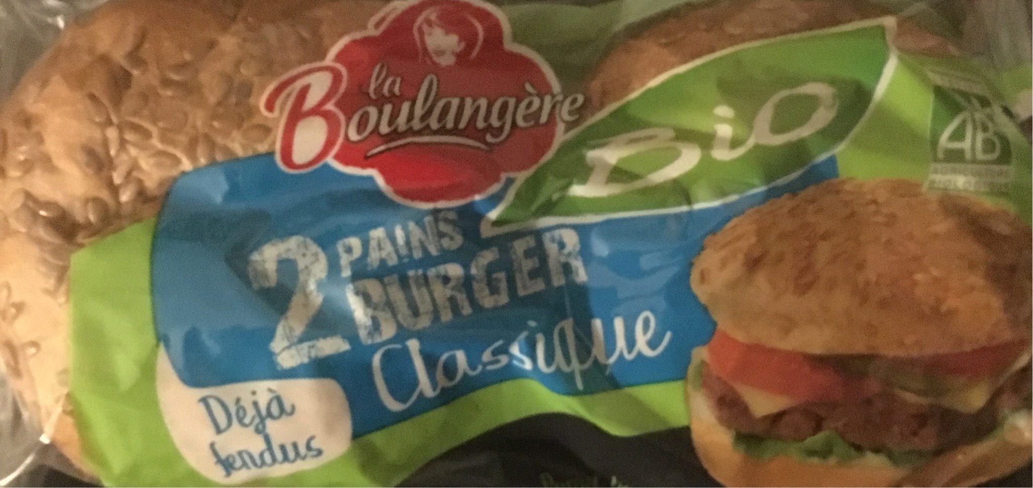 Pains Burger Classique Bio - Produit