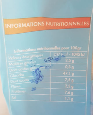 Big mie - Nutrition facts - fr