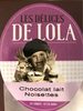 Tablette chocolat lait noisettes - Product