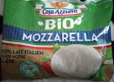 Mozzarella bio 100% lait italien - Produit