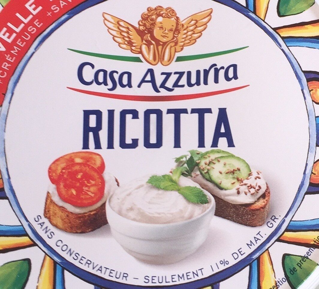Ricotta - Recycling instructions and/or packaging information - fr