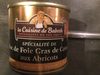 Spécialité de bloc de foie gras de canard aux abricots - Product