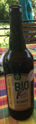 Biere blonde de Ratz Bio - Produit