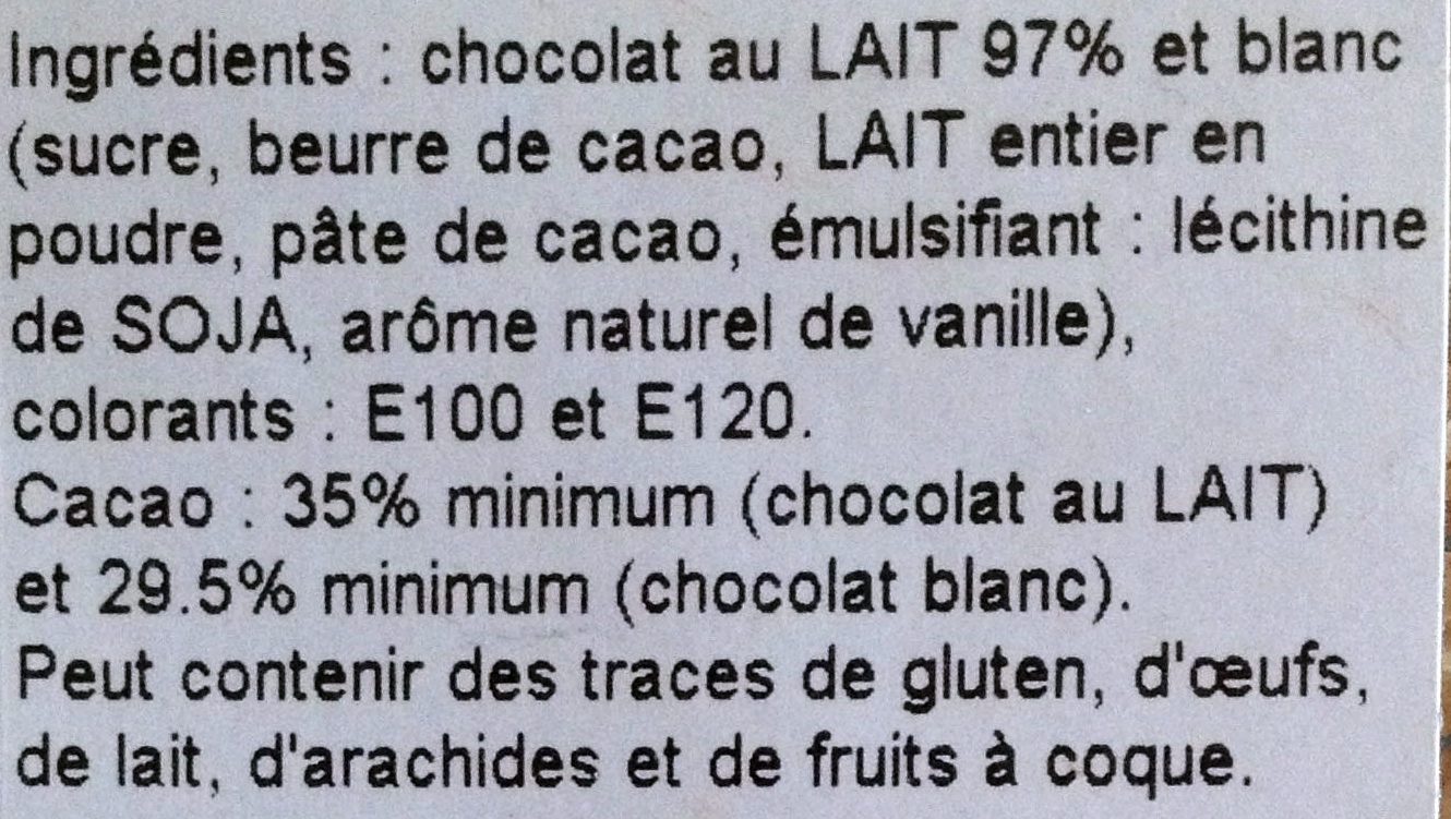 Poule au chocolat - Ingredients - fr