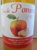 Pur jus de pomme artisanal LA PANETIERE - Product