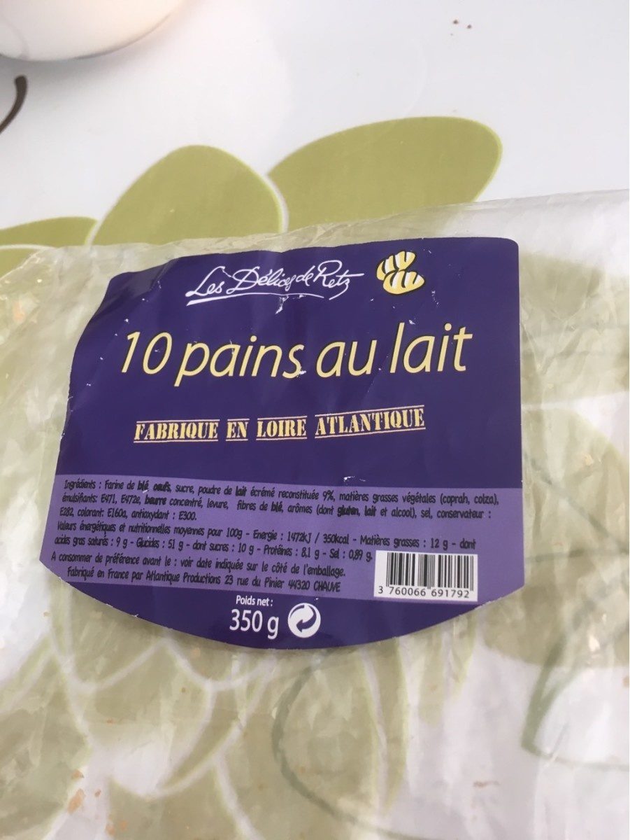 10 pains au lait - Product - fr