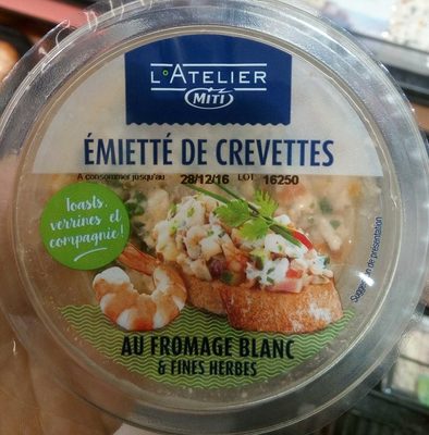 Émietté de Crevettes au Fromage Blanc & Fines Herbes - Produkt - fr