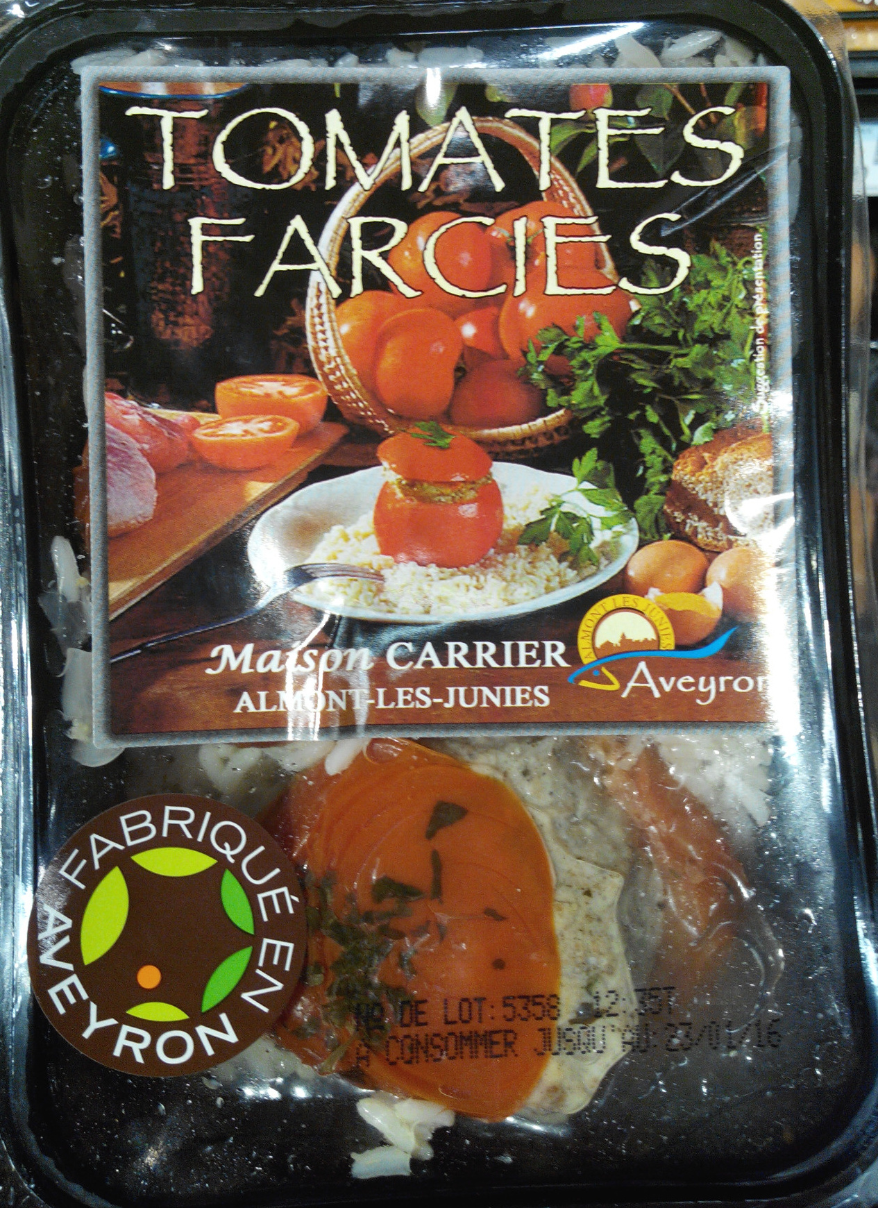 Tomates farcies - Product - fr