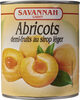 Abricots semi-fruits au sirop léger - Producte
