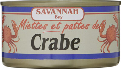 Boite de miettes et pattes de crabe Savannah bay - Product - fr