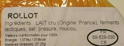 Le Petit Rollot - Ingredients - fr