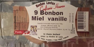 9 Bonbon Miel Vanille - Product - fr