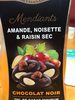 Mendiants Fruits Secs Chocolat Noir - Produkt