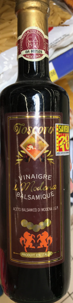 Vinaigre balsamique de Modène - Produit