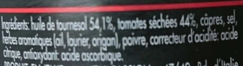 Tomates séchées - Ingredienser - fr