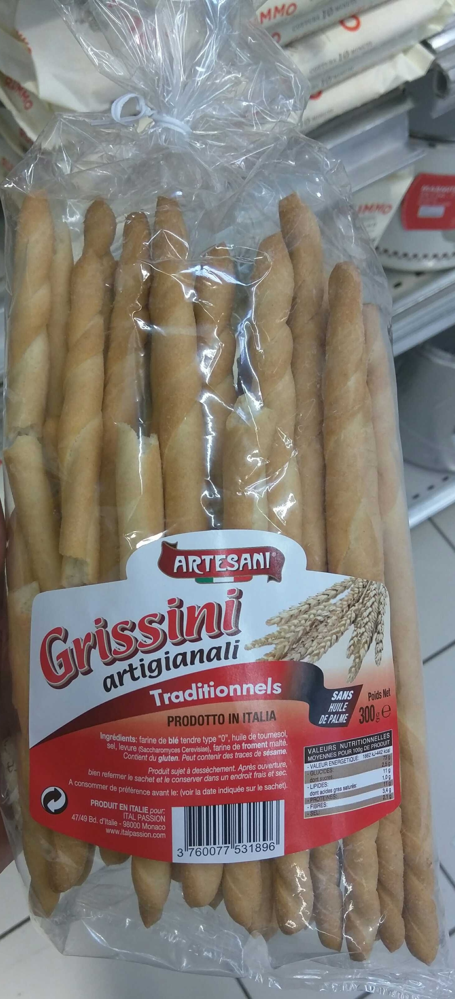Grissini Artigianali Traditionnels - Produit