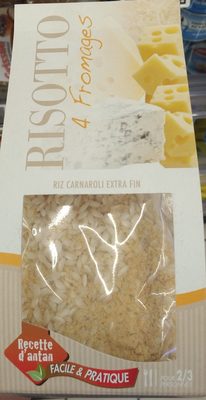 Risotto 4 fromages avec riz carnaroli extra fin - Product - fr