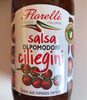 Salsa di pomodori ciliegini (sauce aux tomates cerises) - Product
