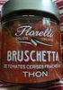 Bruschetta de tomate cerise thon - Product