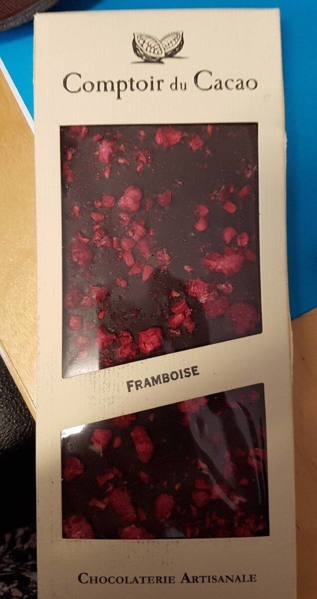 Tablette Noire framboise - Product - fr