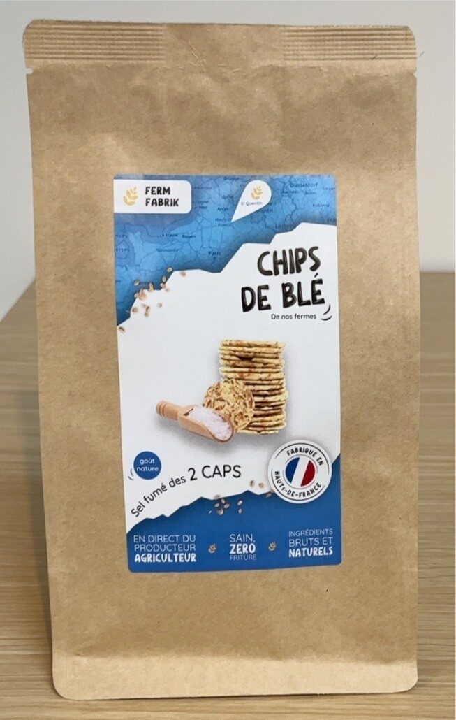Chips de blé - Goût Sel des 2 Caps - Produit