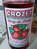 Sirop de fraise - Product