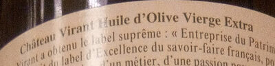 Huile d'olive, A.O.C., Aix en Provence, vierge extra - Ingredients - fr