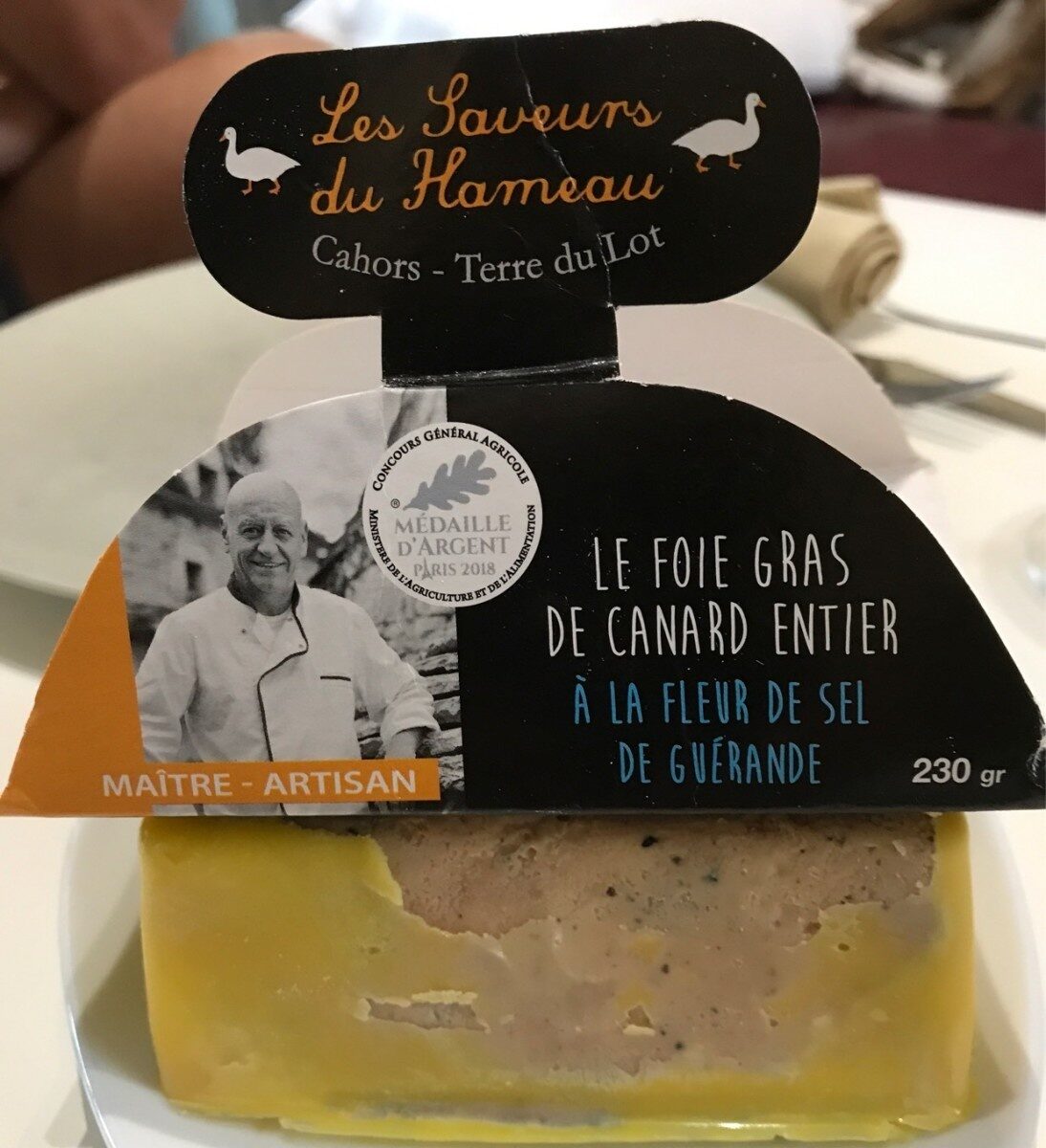 Le foie gras de canard entier à la fleur de sel de Guérande - Product - fr