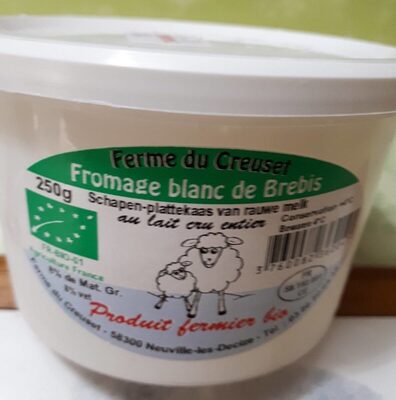 Fromage blanc de brebis - Product - fr