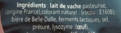 Fromage Belle Dalle - Ingrediënten - fr