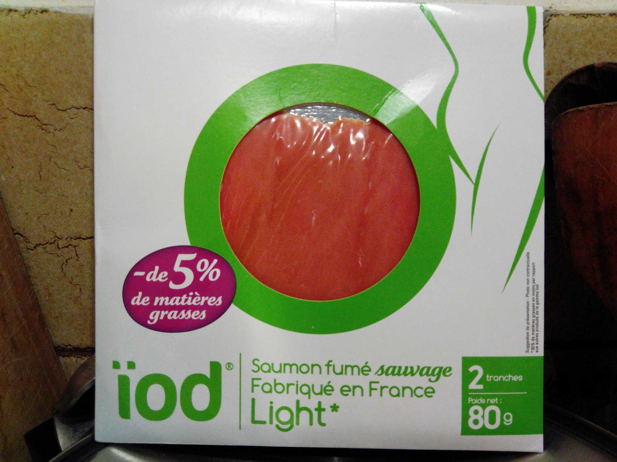 Saumon fumé sauvage Light - Product - fr