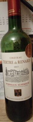 Bordeaux supérieur Château Tertre du Renard - Produit