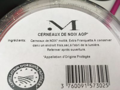 Cerneaux de noix - Ingrediënten - fr