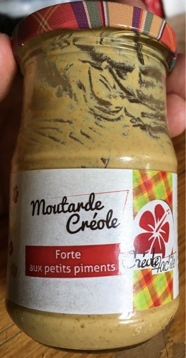 Moutarde créole Forte aux petits piments - Produit