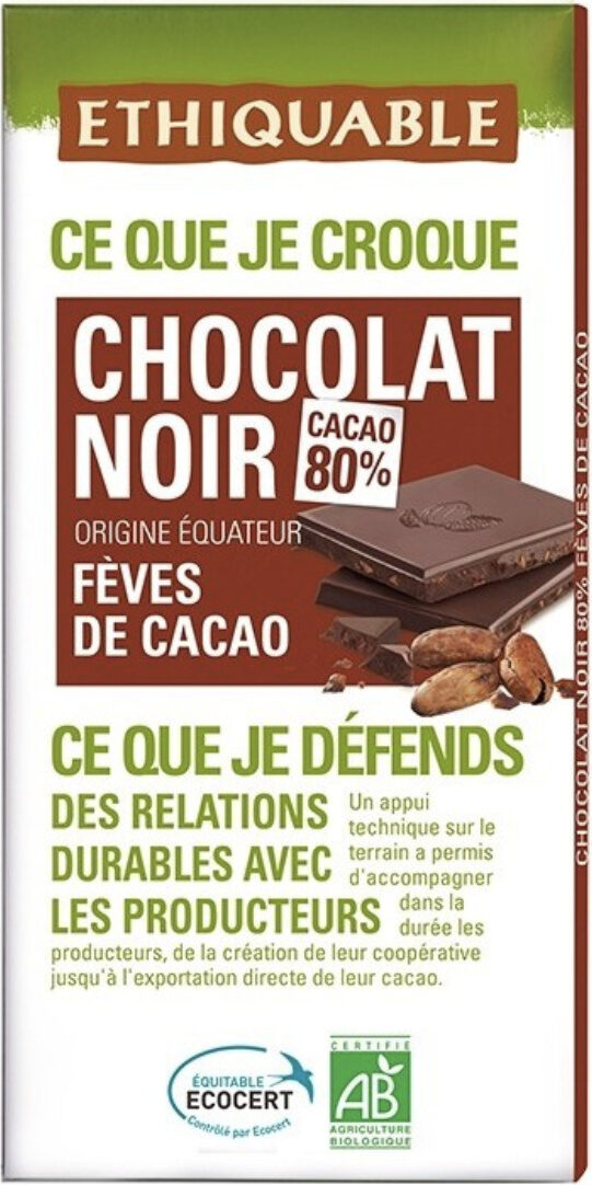 Chocolat noir Fèves de cacao - Product - fr