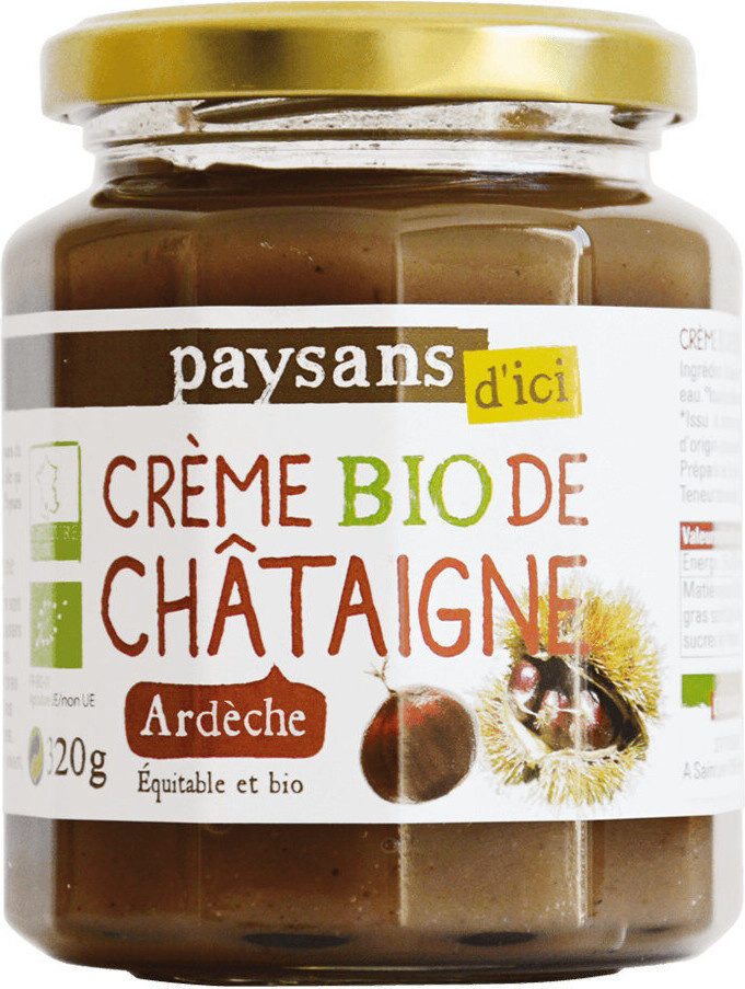 Crème bio de châtaignes - Product - fr