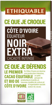 Chocolat noir extra - Product - fr