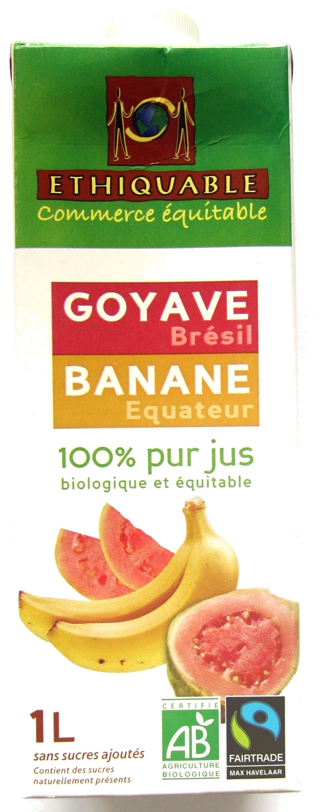 Goyave Banane 100% pur jus - Product - fr