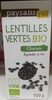 Lentilles vertes bio - Produit