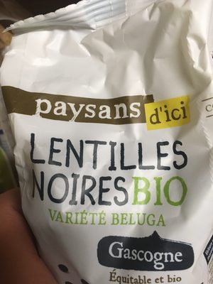 Lentilles noires bio - Ingredienser - fr