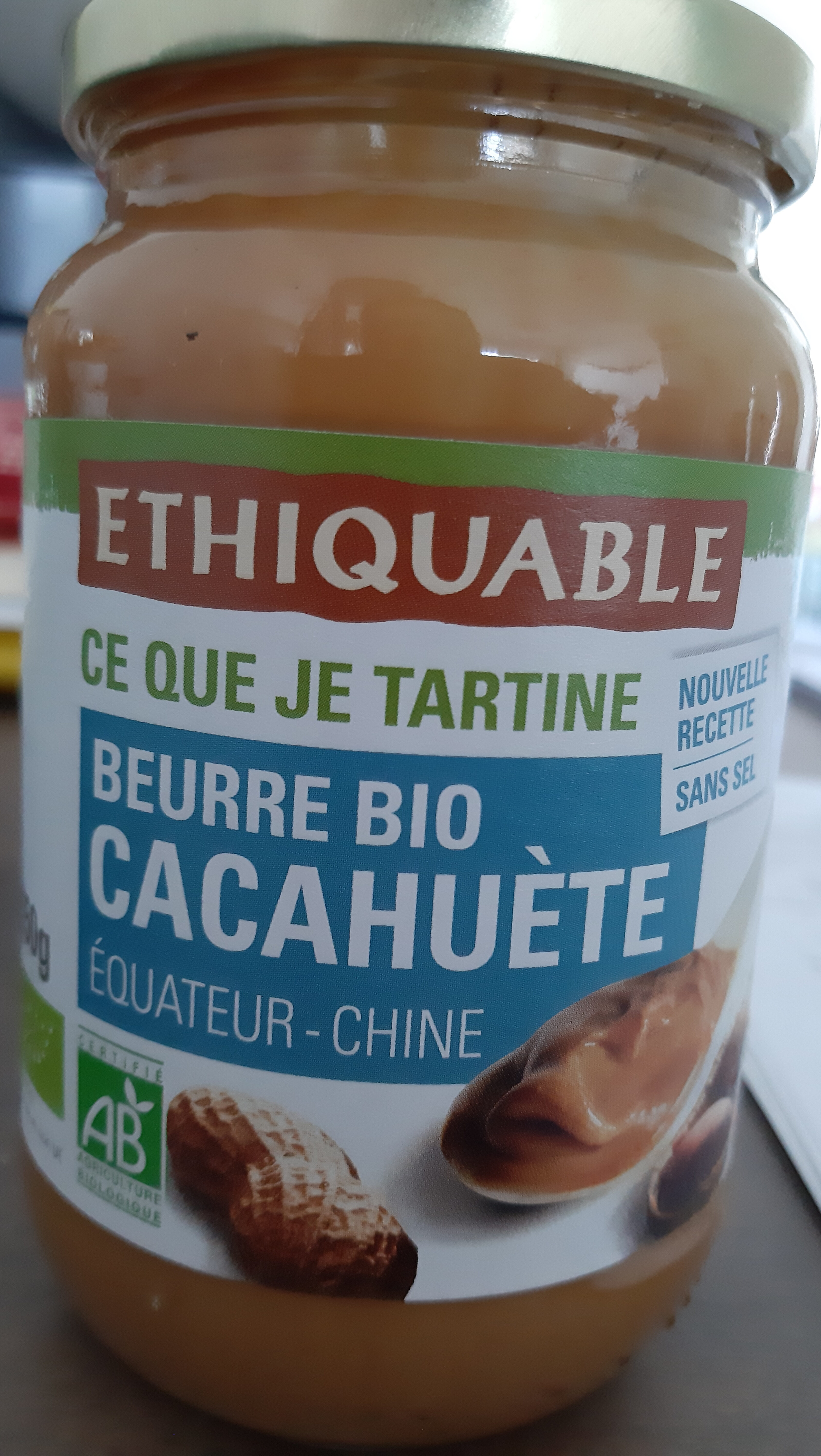 Beurre bio cacahuètes - Recycling instructions and/or packaging information - fr