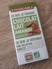 Mini tablette chocolat lait amande - Product
