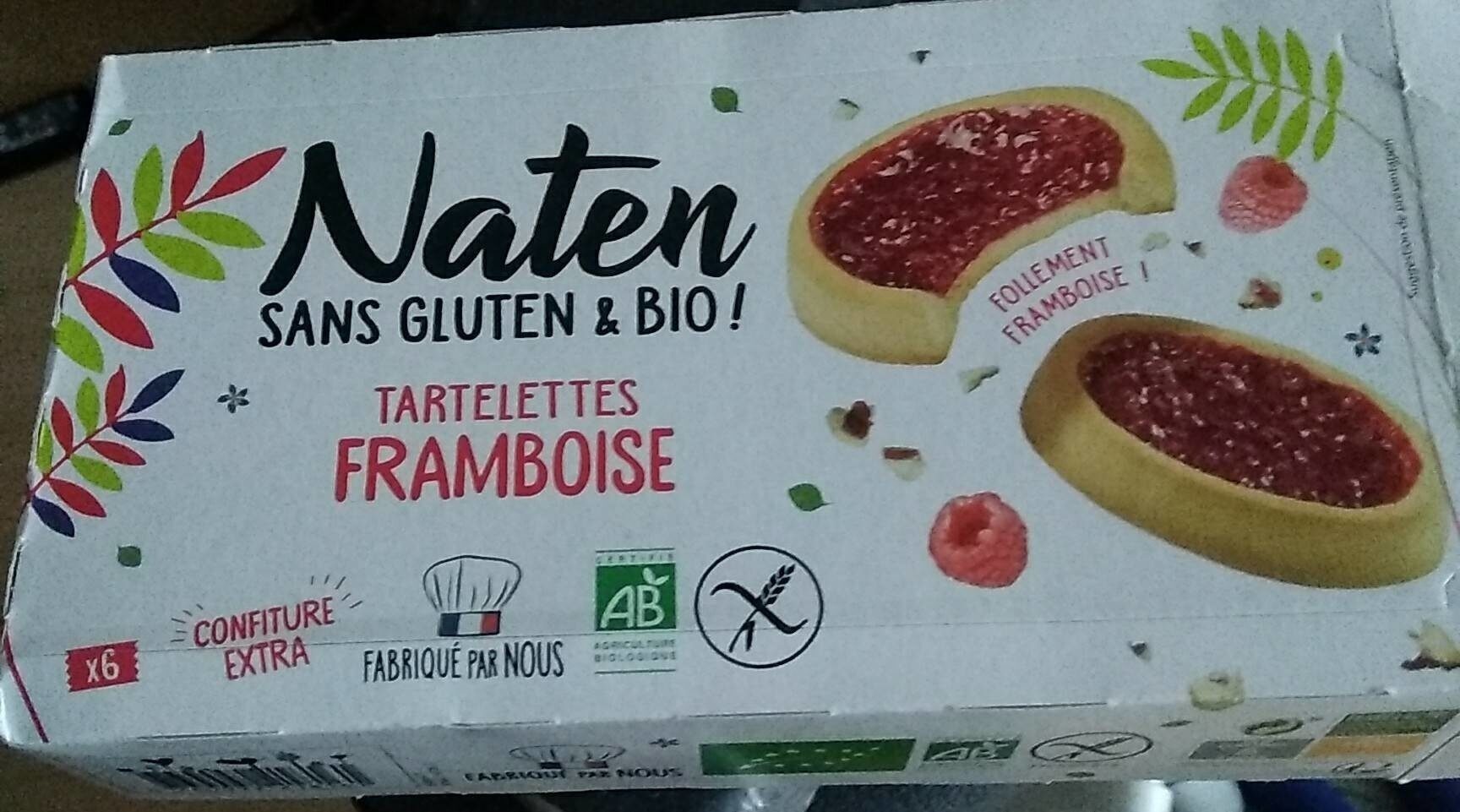 Tartelettes FRAMBOISE - Produit