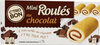 Mini rolls fourrage gout chocolat noisette - Producte