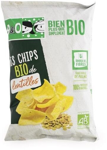 Mes chips bio lentilles - Product - fr